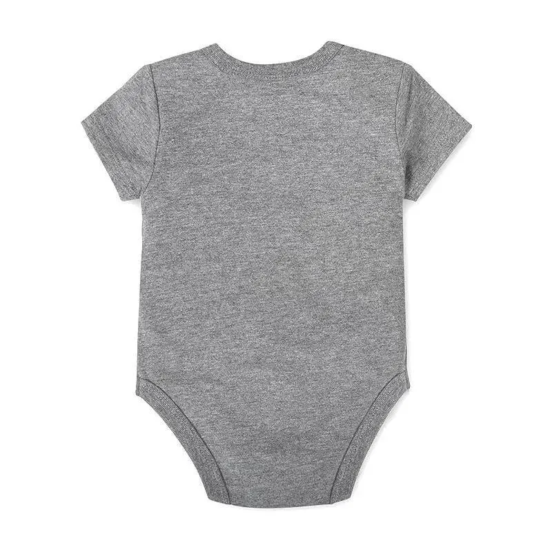 A.D. Sutton - Baby Grey Romper Daddy