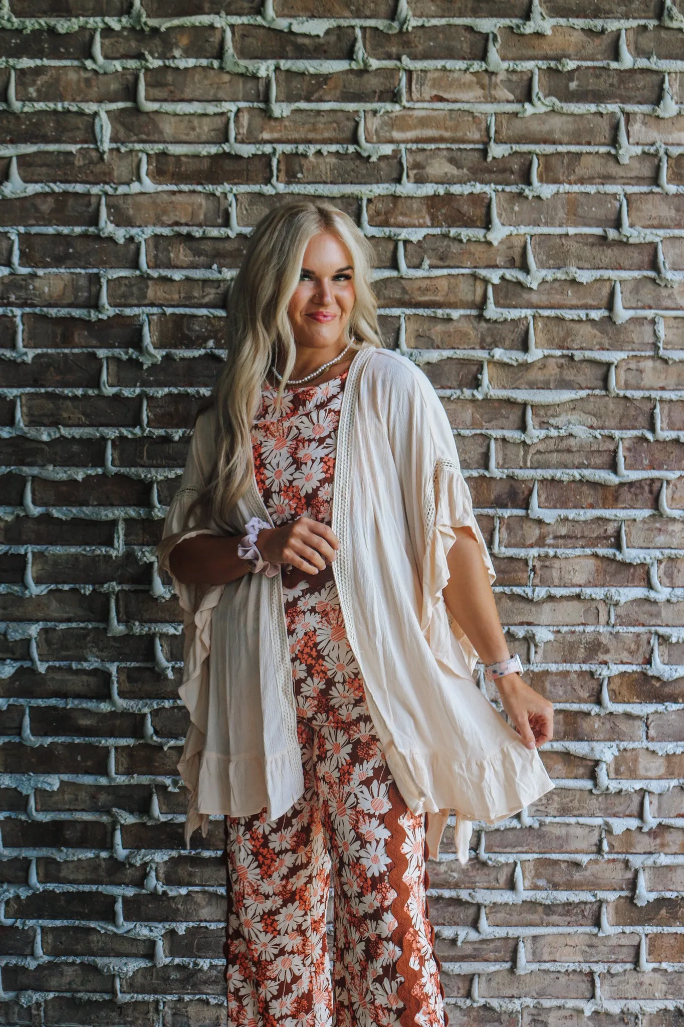 Better Now Natural Cream Kimono