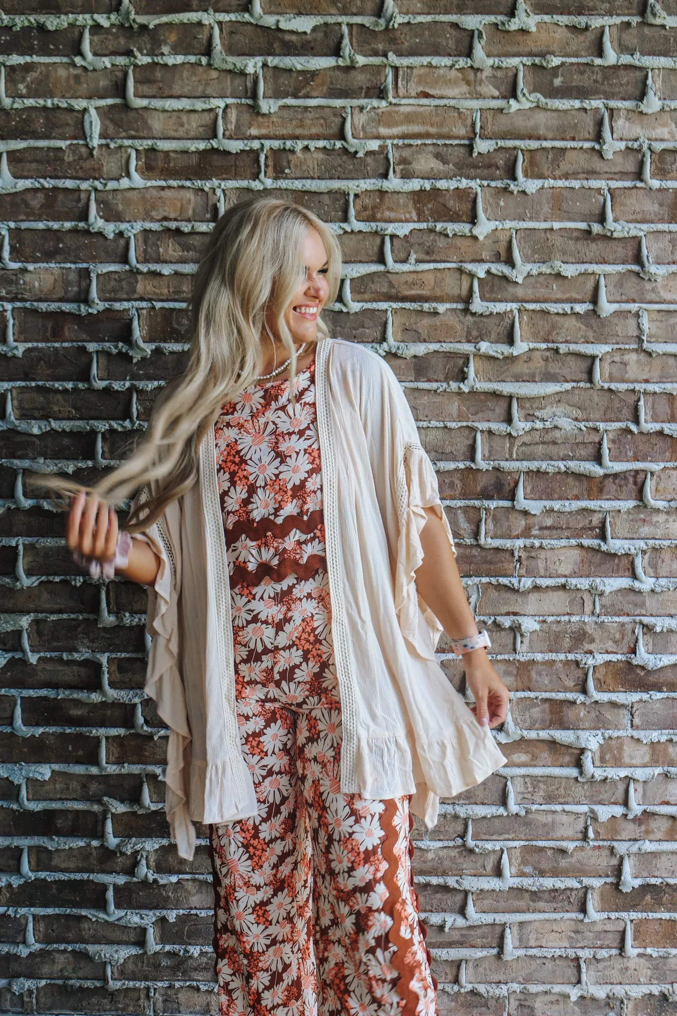 Better Now Natural Cream Kimono