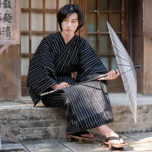 Black Kimono Cosplay