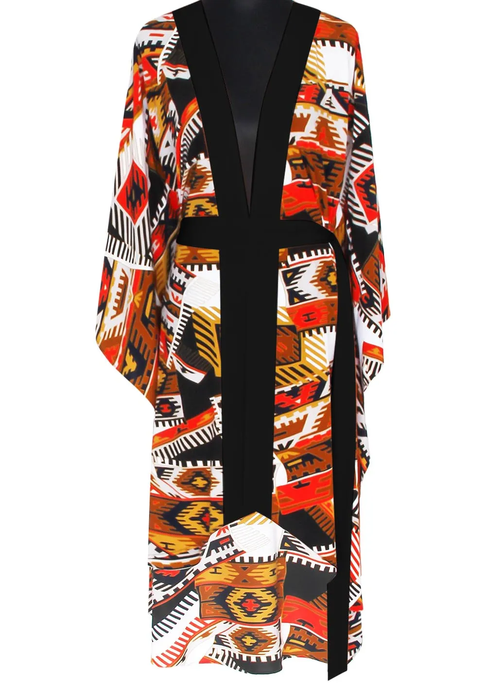 Boho - Guarani Kimono (Black)