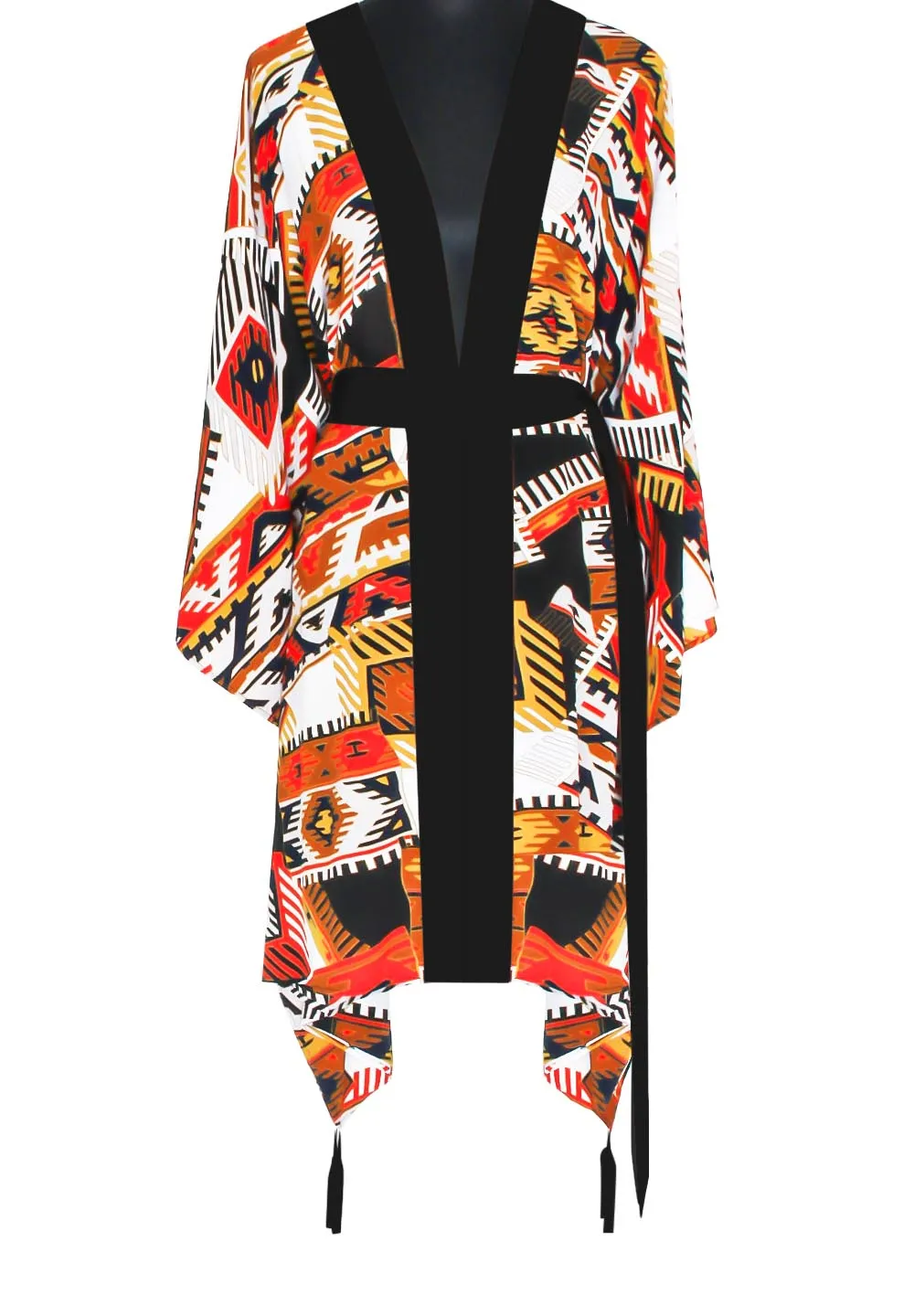 Boho - Guarani Kimono (Black)