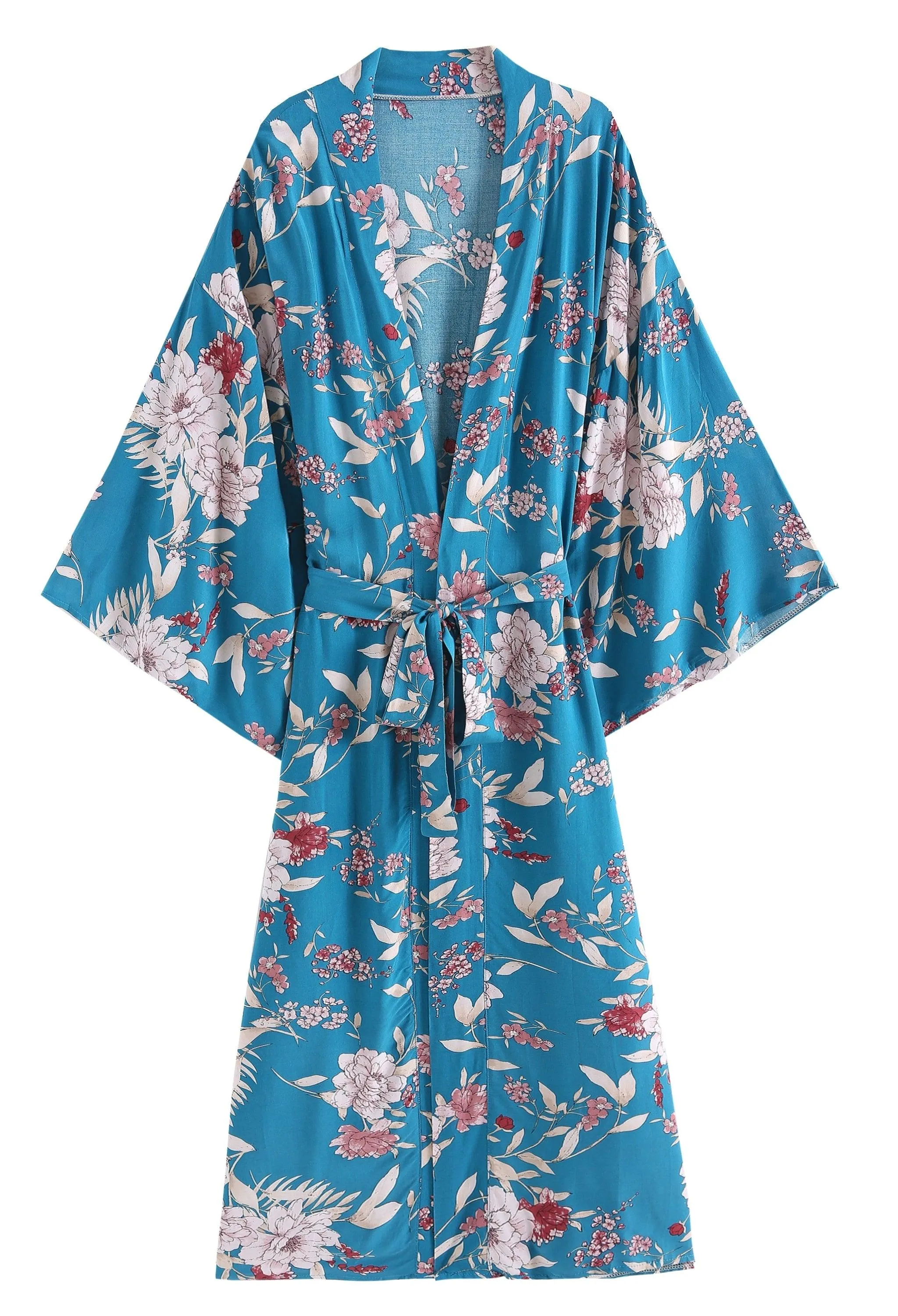 Boho Kimono, Beach Cover Up Kimono, Japanese inspired Kimono, Bohemian Kimono, Handmade Kimono