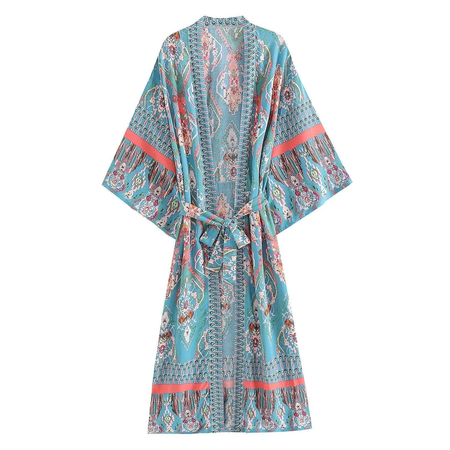 Boho Kimono, Beach Cover Up Kimono, Japanese inspired Kimono, Bohemian Kimono, Handmade Kimono