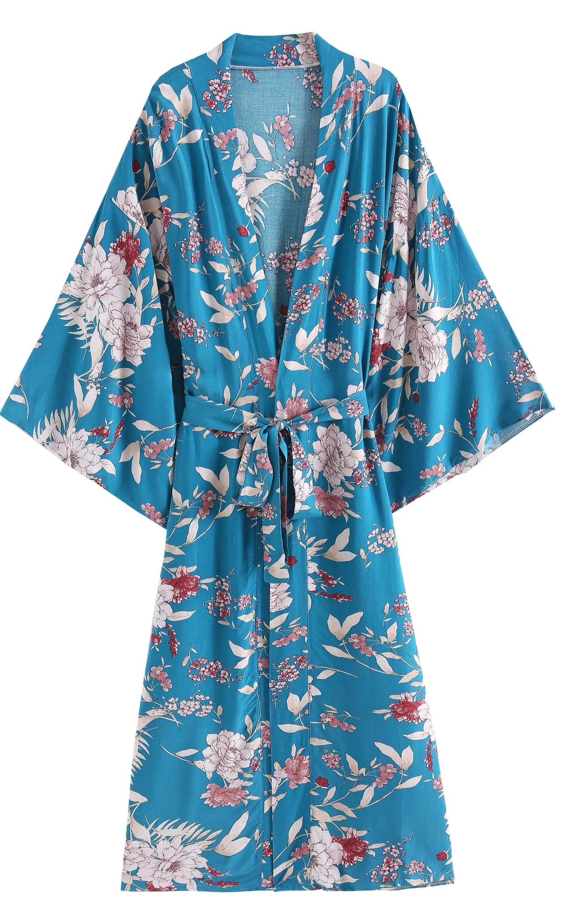 Boho Kimono, Beach Cover Up Kimono, Japanese inspired Kimono, Bohemian Kimono, Handmade Kimono