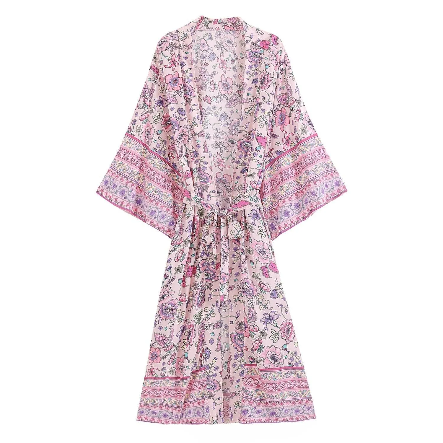 Boho Kimono, Beach Cover Up Kimono, Japanese inspired Kimono, Bohemian Kimono, Handmade Kimono