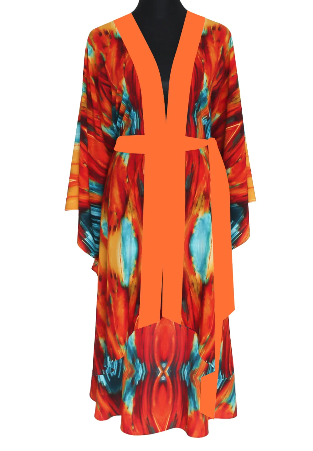 Cruise - Serendipity Kimono Skull (Neon Orange)