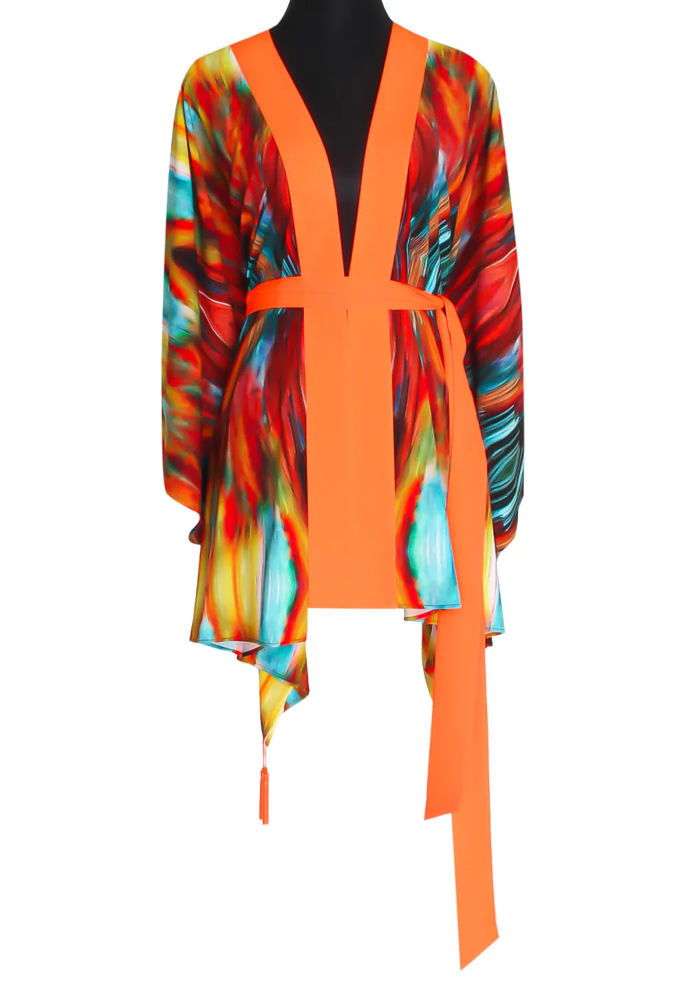 Cruise - Serendipity Kimono Skull (Neon Orange)
