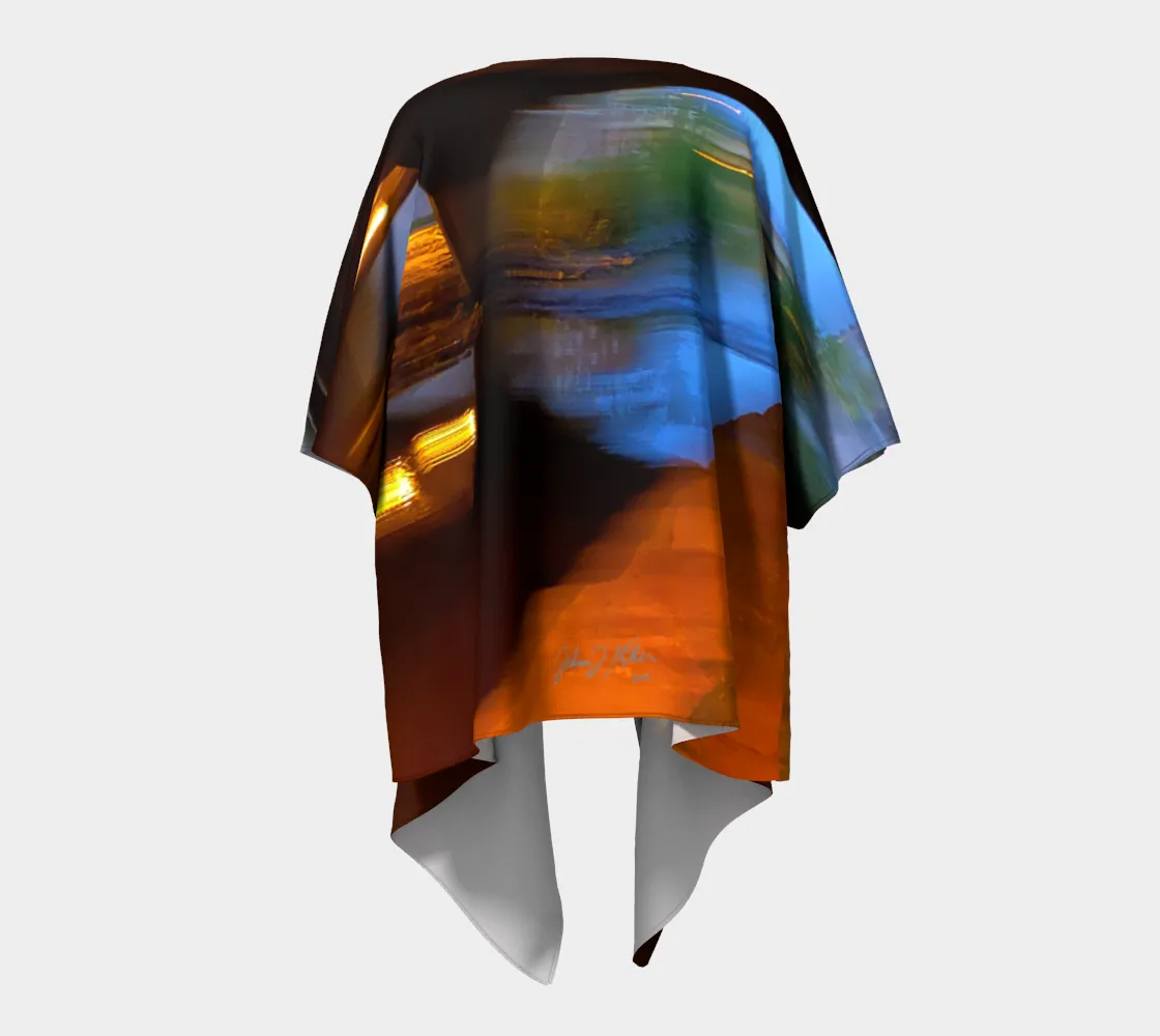 Curious Gaze Draped Cardigan - Fall/Winter 2021