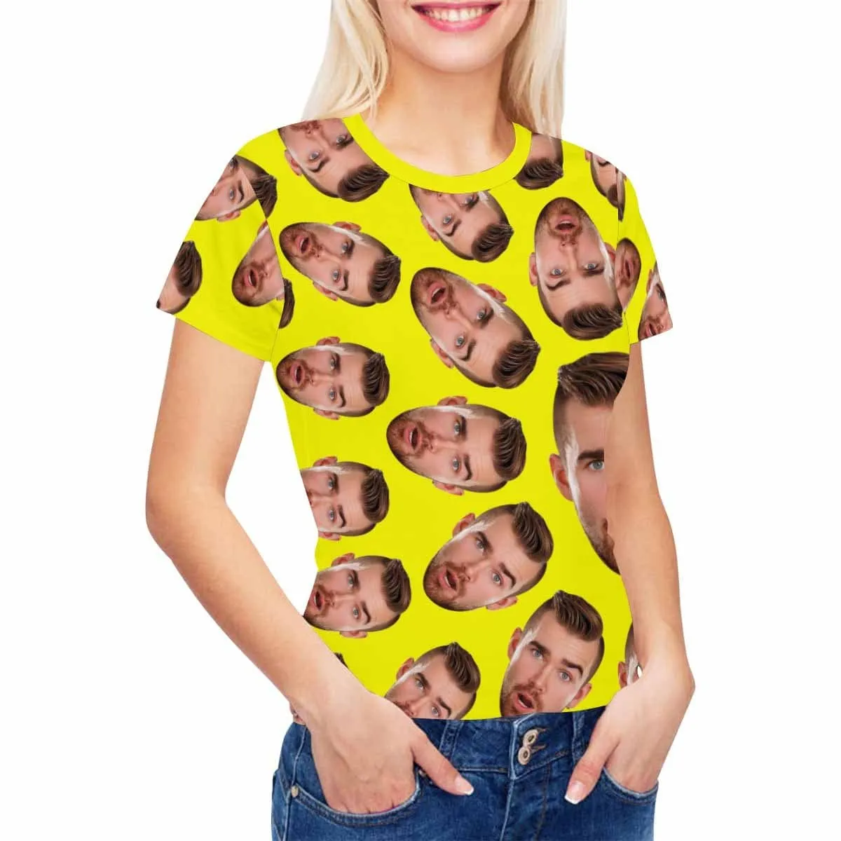 Custom Face Spin Women's T-shirt