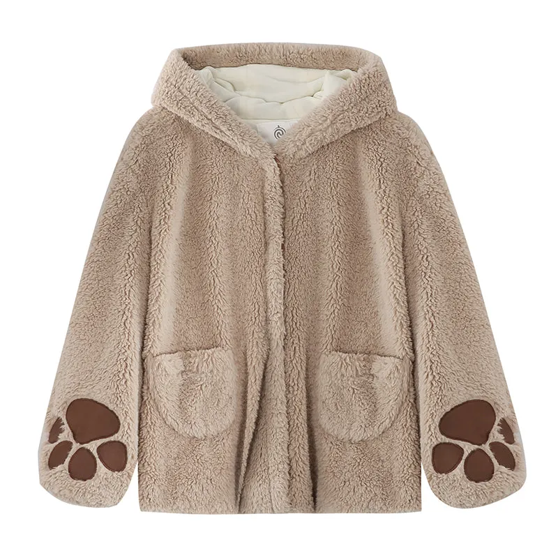 Cute lamb wool coat PL51214