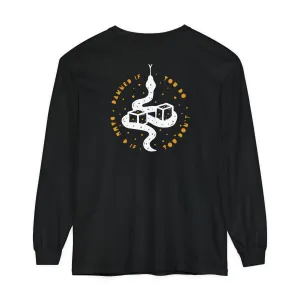 Damned if You Do, Damned if You Don't - Mid-Weight Crew Neck Long Sleeve - Unisex