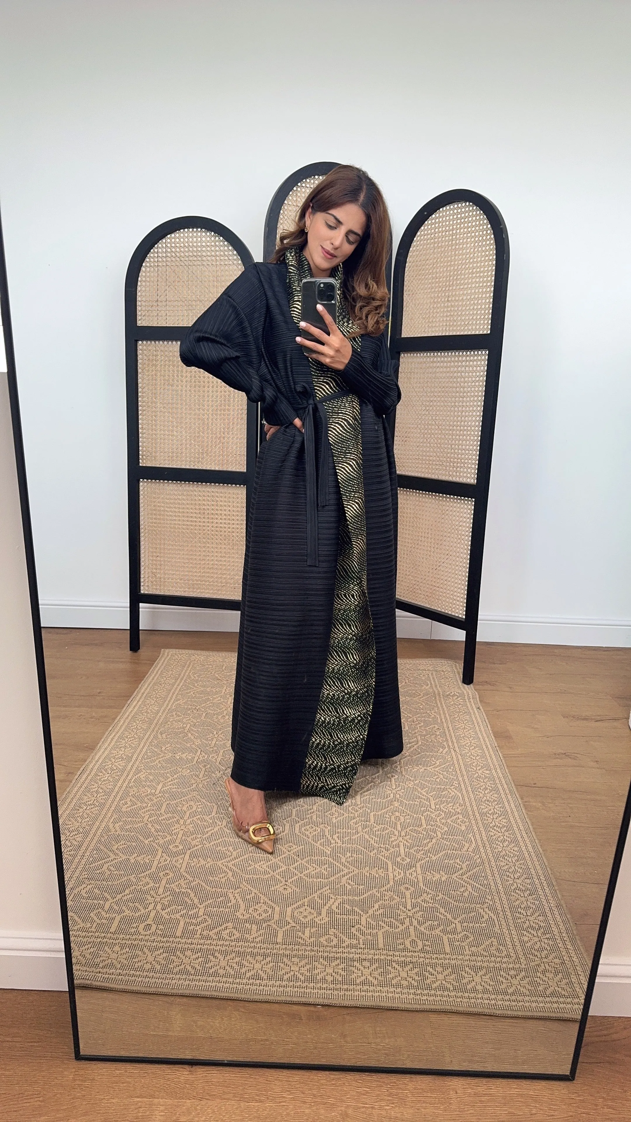 Dani kimono black/gold