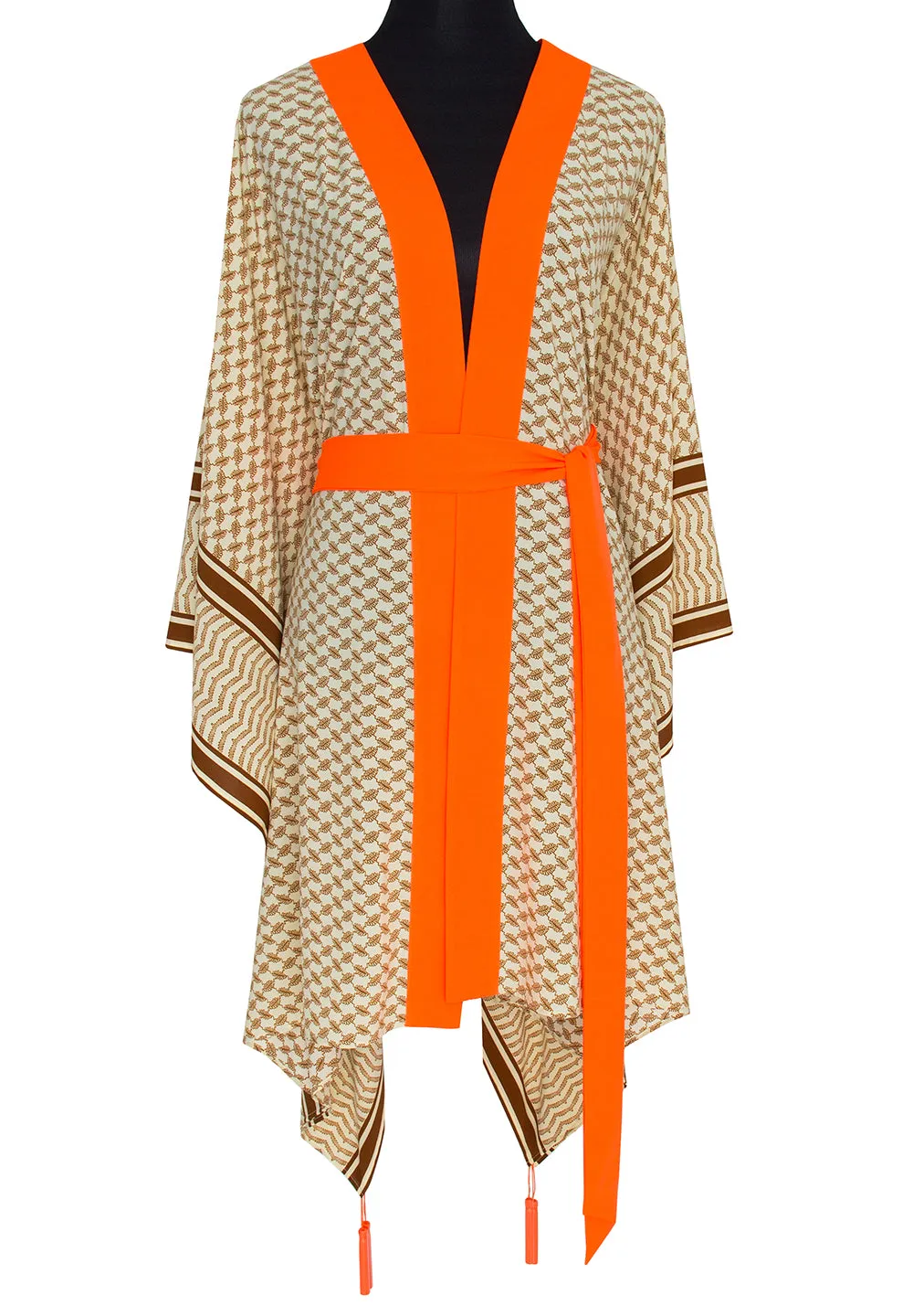 Desert - Sand Kimono Wings (Neon Orange)