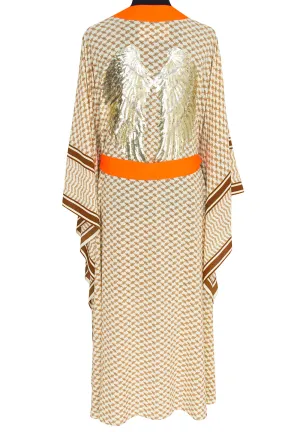 Desert - Sand Kimono Wings (Neon Orange)