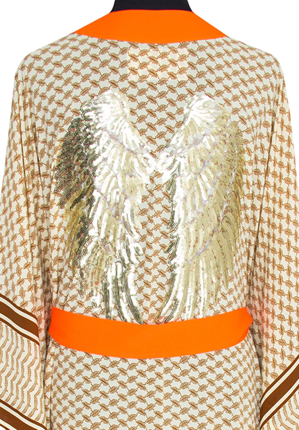 Desert - Sand Kimono Wings (Neon Orange)