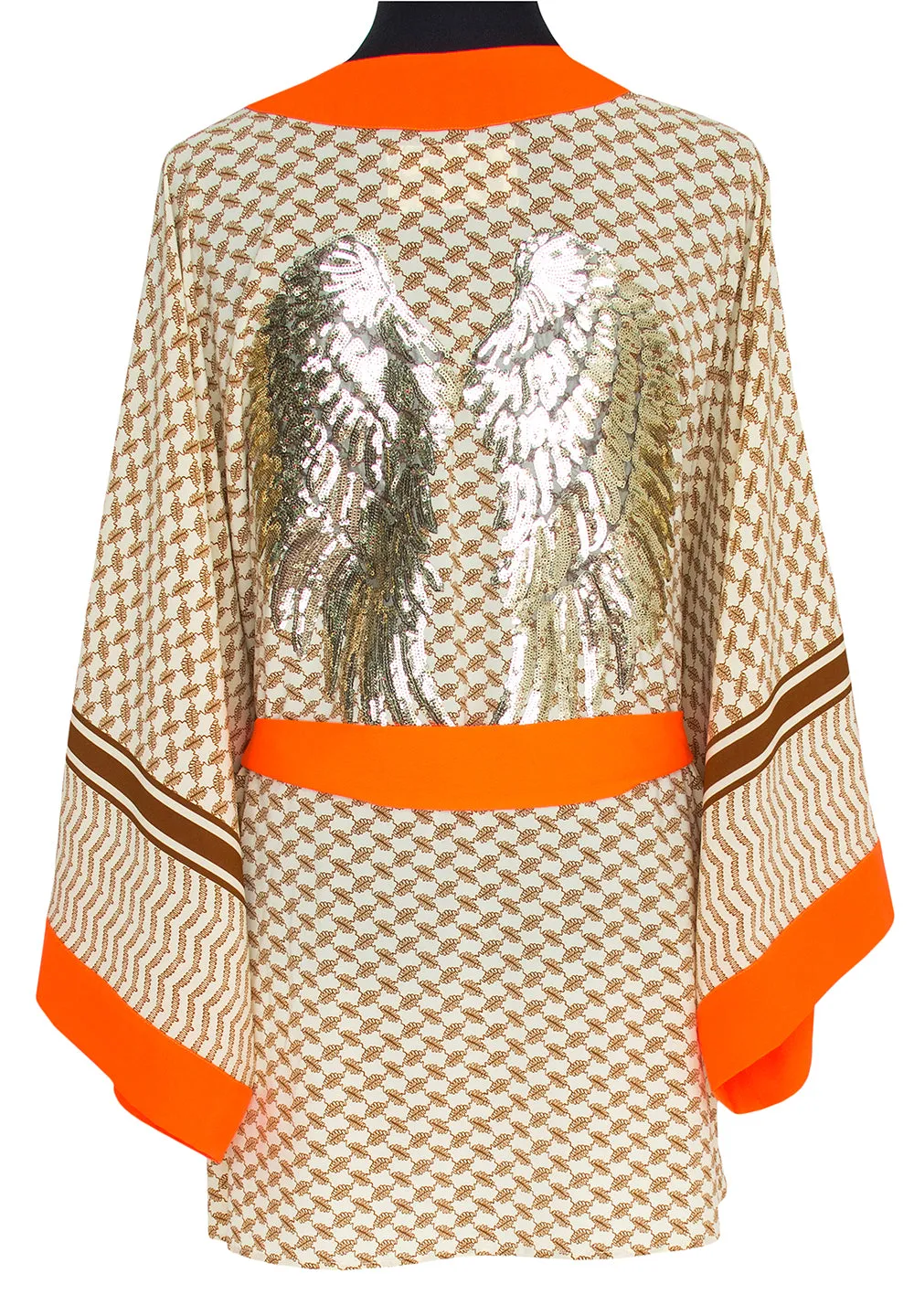 Desert - Sand Kimono Wings (Neon Orange)