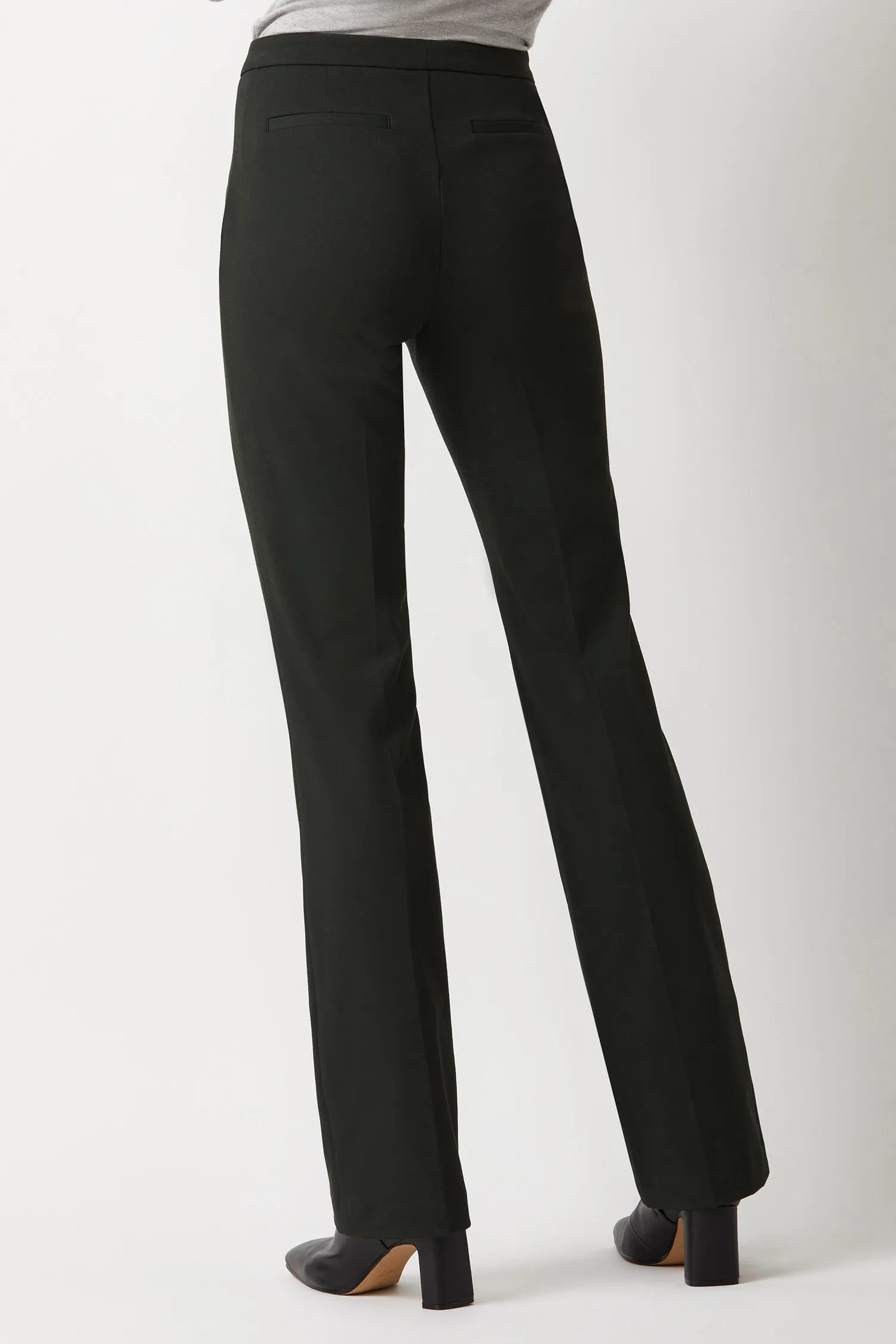 Ecru Designs Mid Waist Crepe Pant