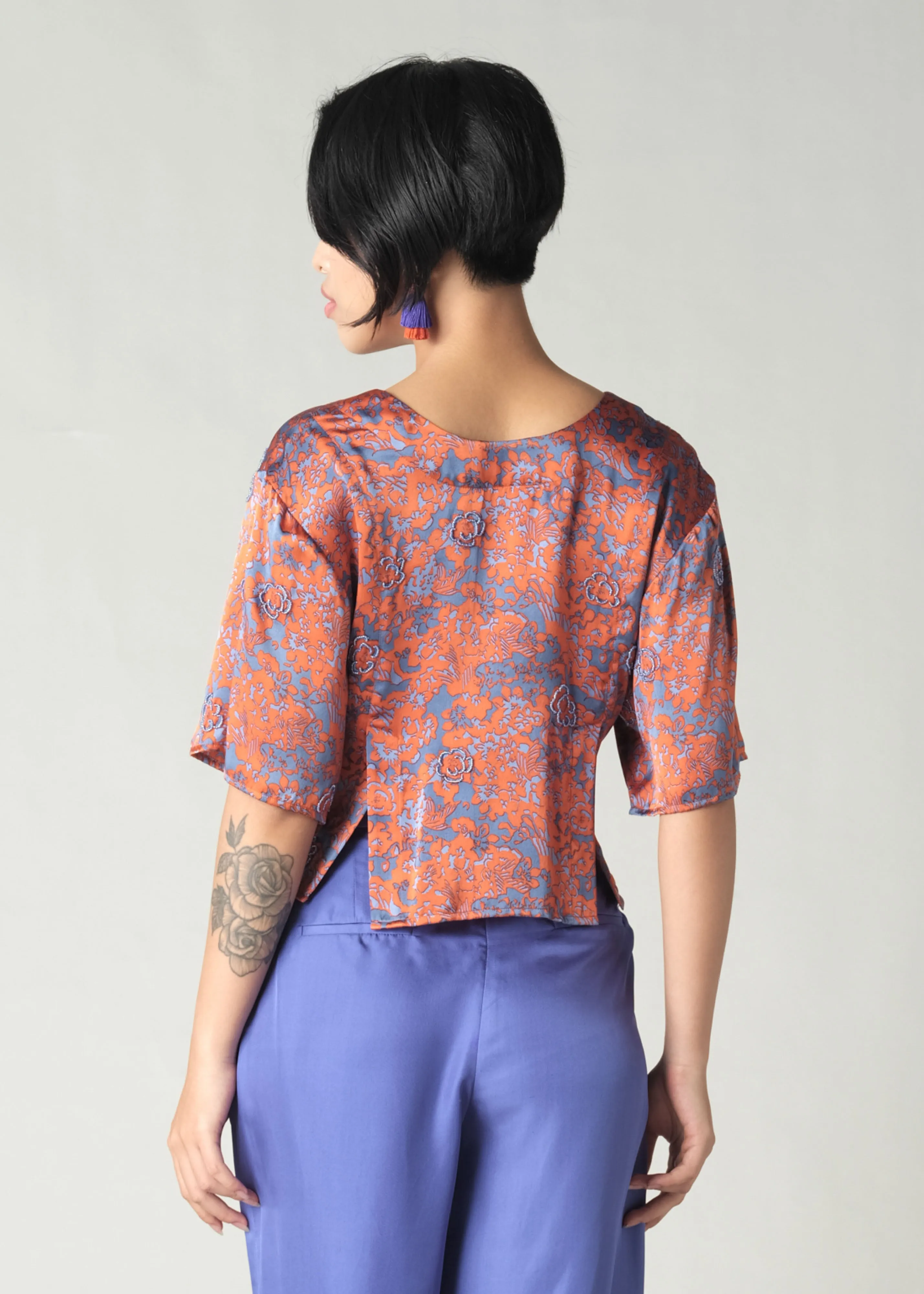 EMBROIDERED SUNBIRD - HOA FLARE