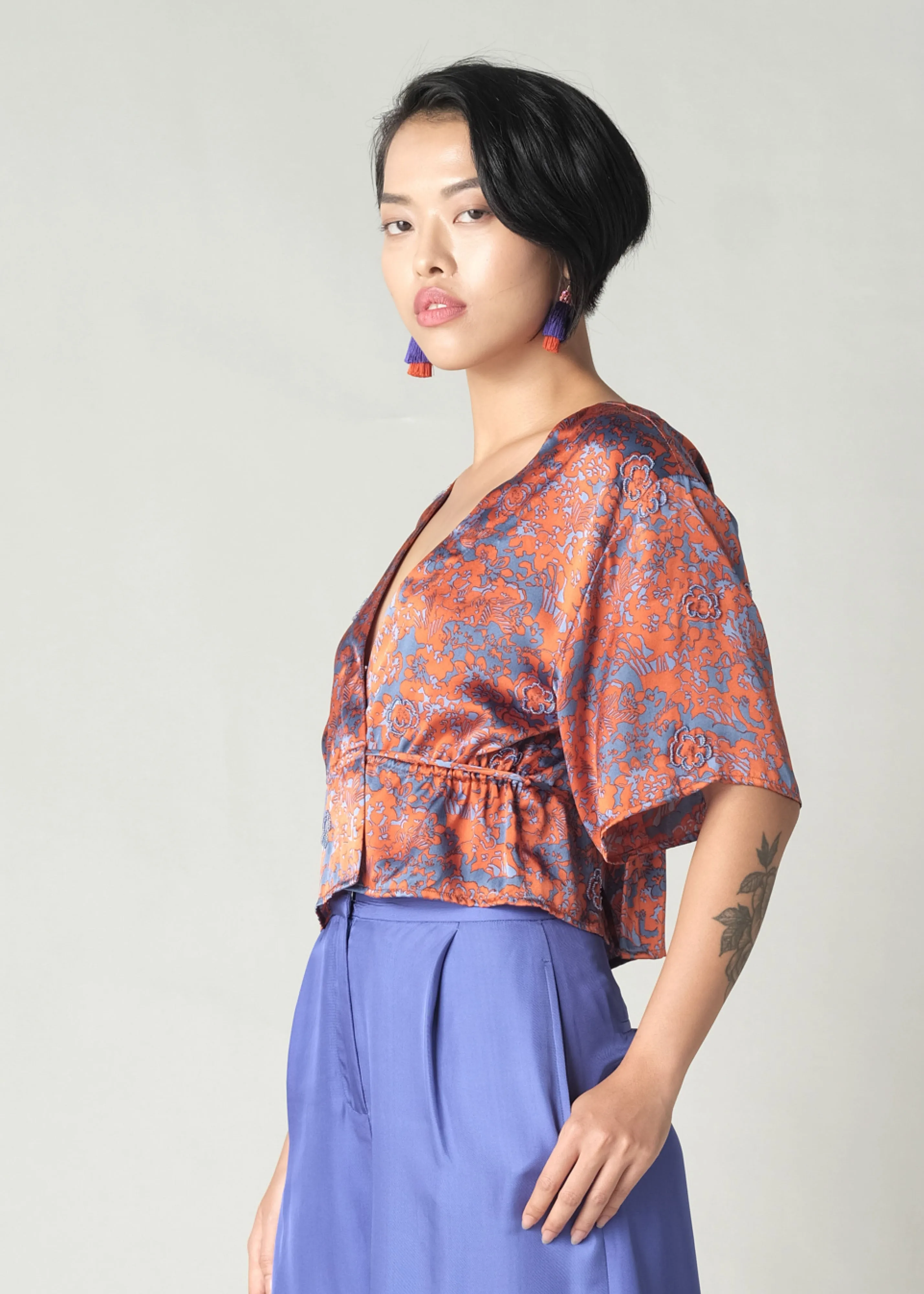 EMBROIDERED SUNBIRD - HOA FLARE