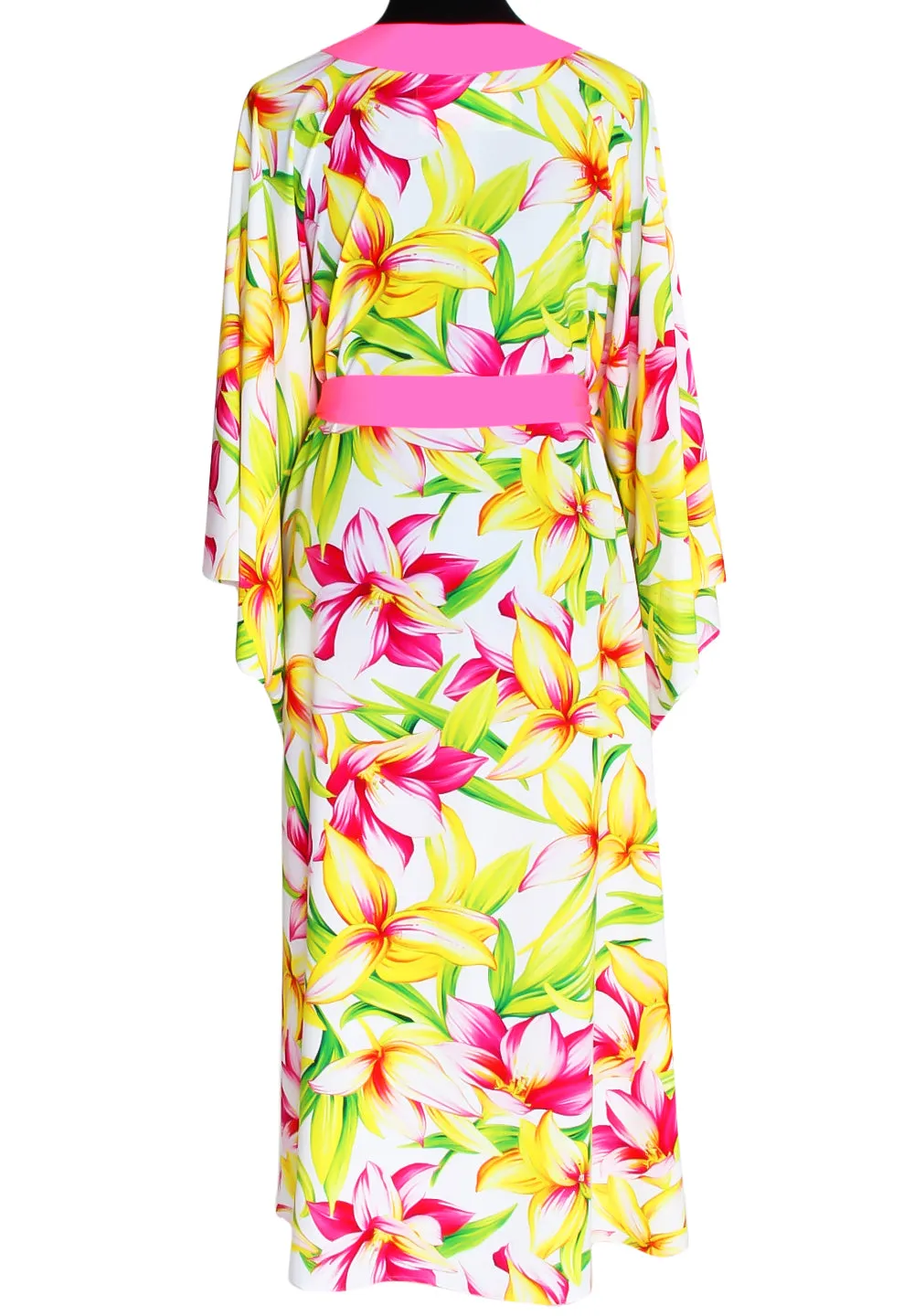 Euphoria – Floral Love Kimono (Neon Pink)