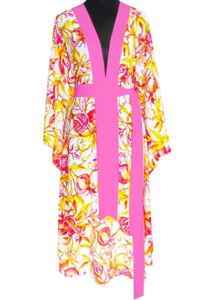 Euphoria – Forbidden Fruit Kimono (Neon Pink)