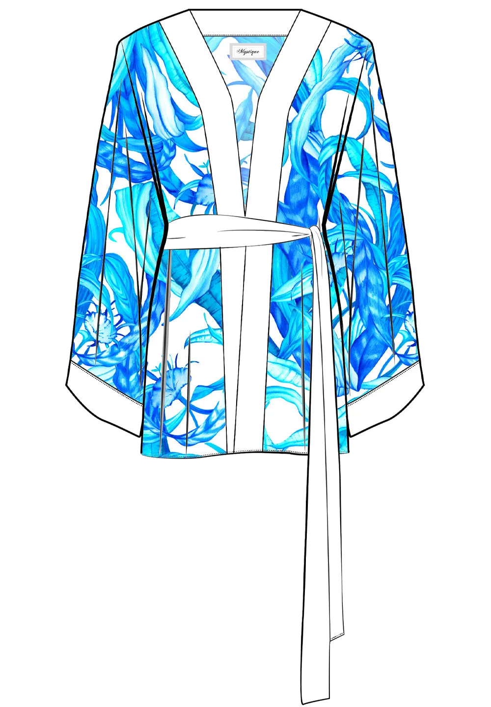 Euphoria – Mystic Forest Kimono (Off-White)