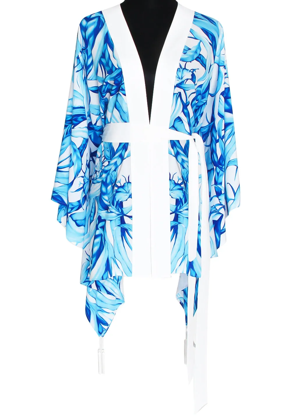 Euphoria – Mystic Forest Kimono (Off-White)