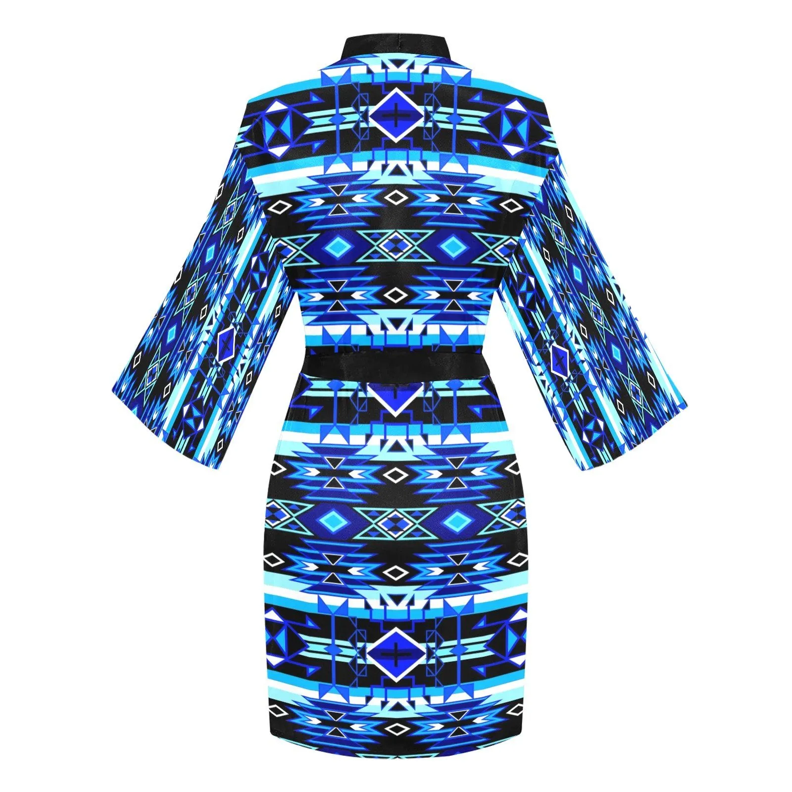 Force of Nature Winter Night Long Sleeve Satin Robe