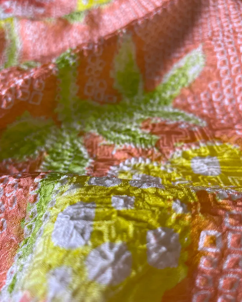 Grape Shibori Haori Kimono Jacket