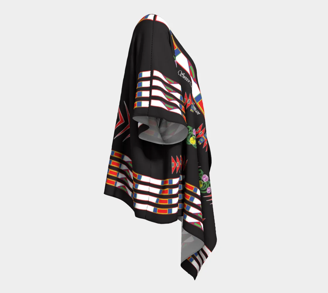 Gratitude Black Kimono