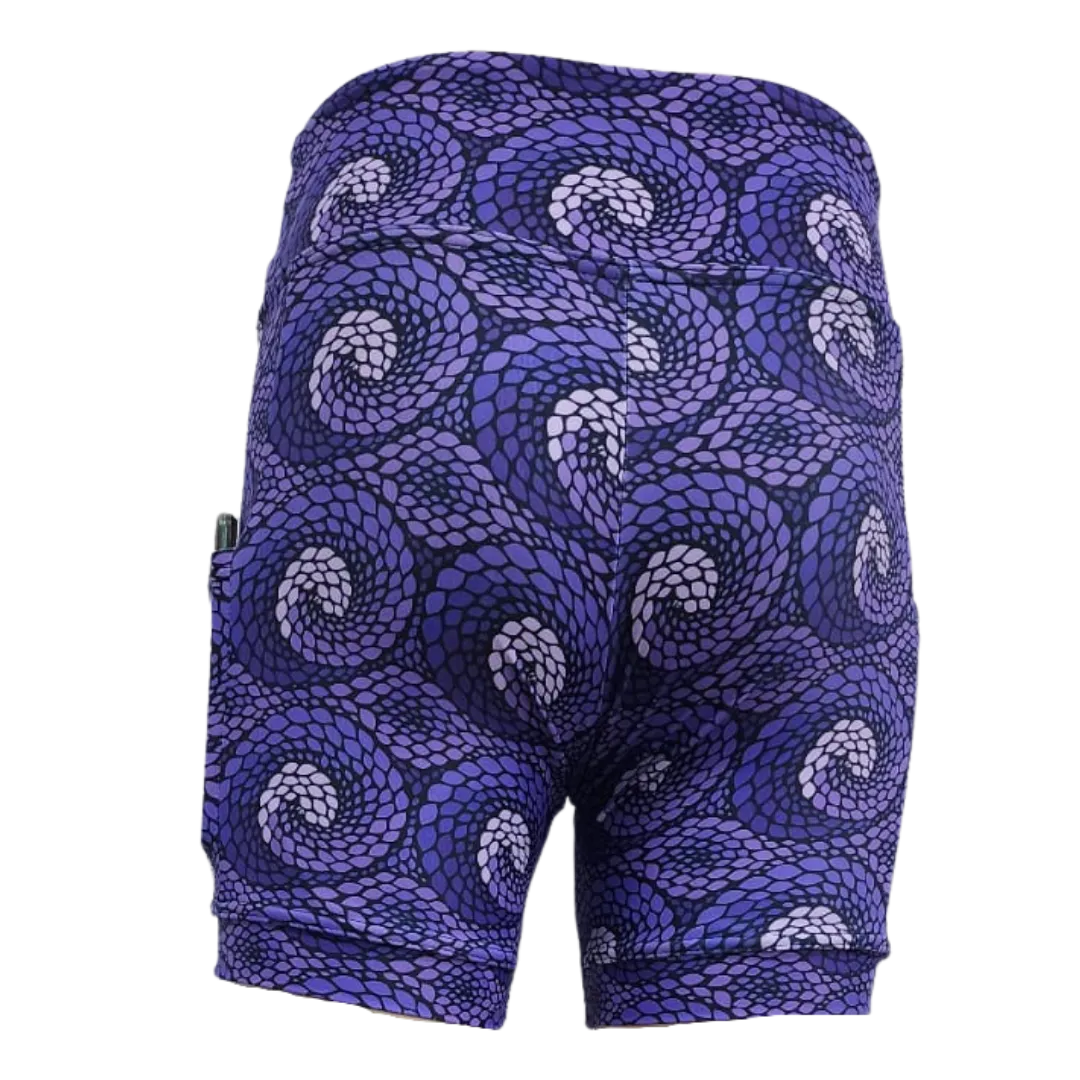 High Waist Funky Pants - Purple People Eater