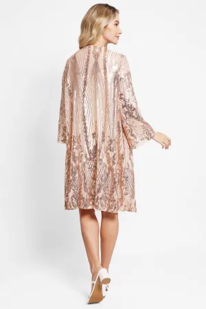 JP3520 Brielle Sequin Kimono