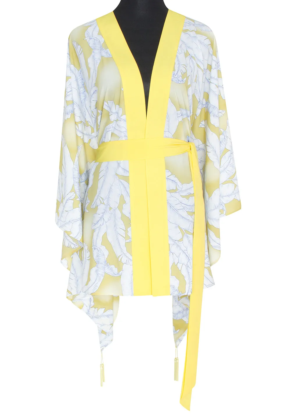 Jungle - Yellow Willow Kimono (Yellow)