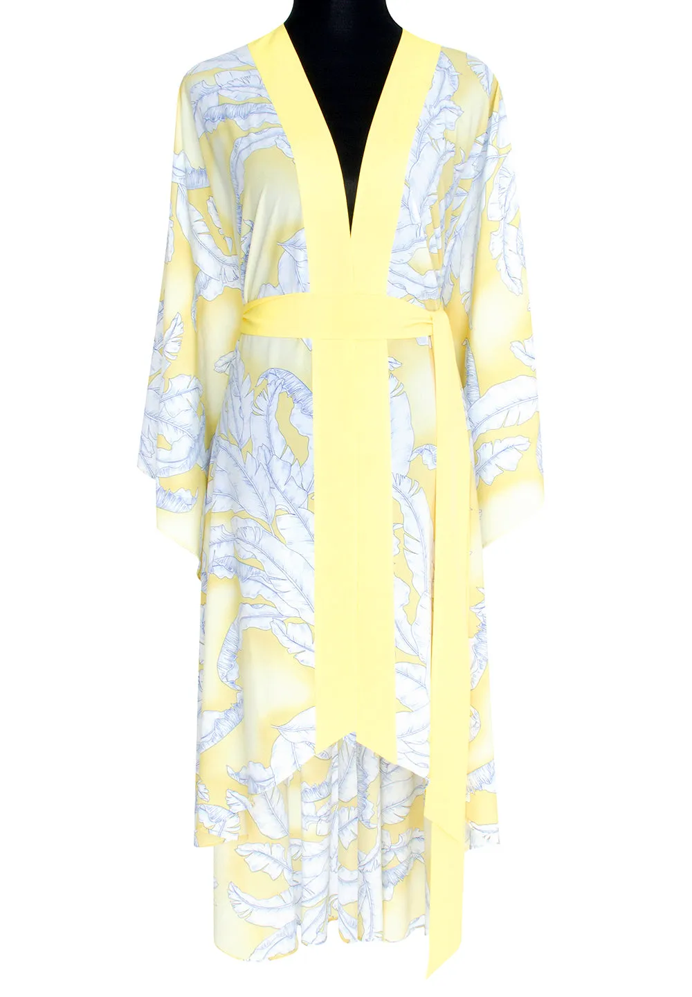 Jungle - Yellow Willow Kimono (Yellow)