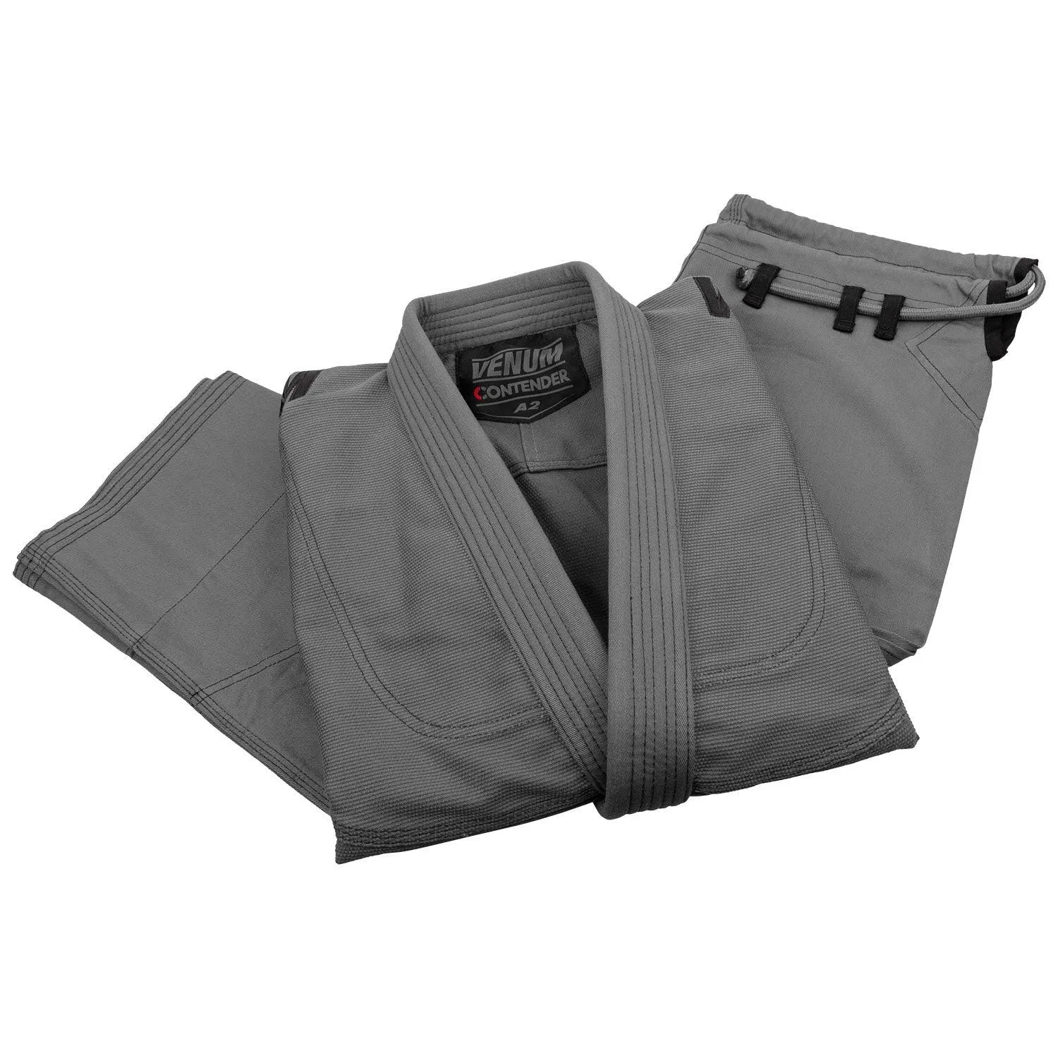 Kimono de BJJ Venum Contender Evo - Gris Oscuro