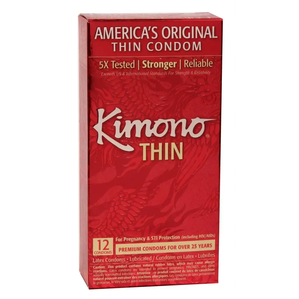 Kimono Lubricated Condom 12 Pk