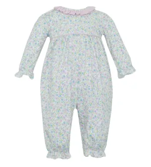 Linda Knit Romper- Liberty Floral