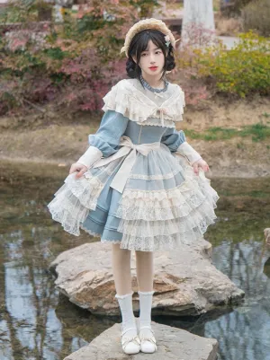 Lolita   Cover Cla Skirt Flower Dress Elegant Elegant