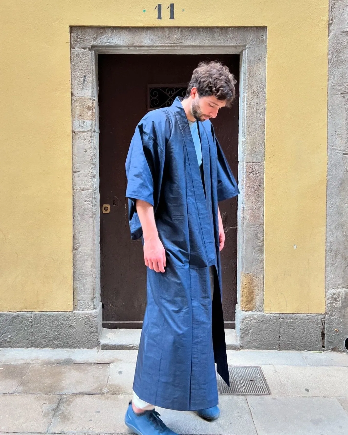 MEN'S / UNISEX KIMONO • KONJYŌ 紺青