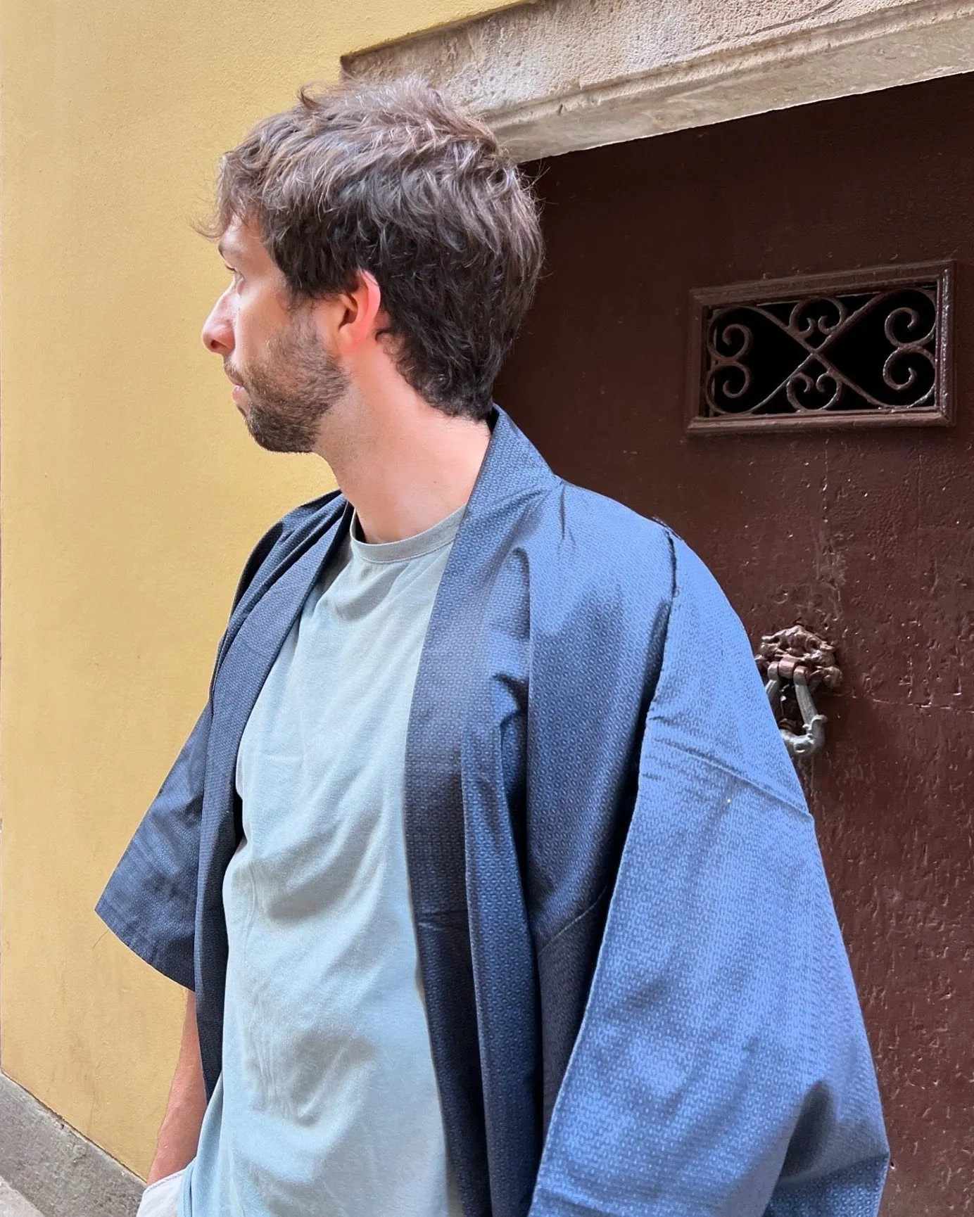 MEN'S / UNISEX KIMONO • KONJYŌ 紺青
