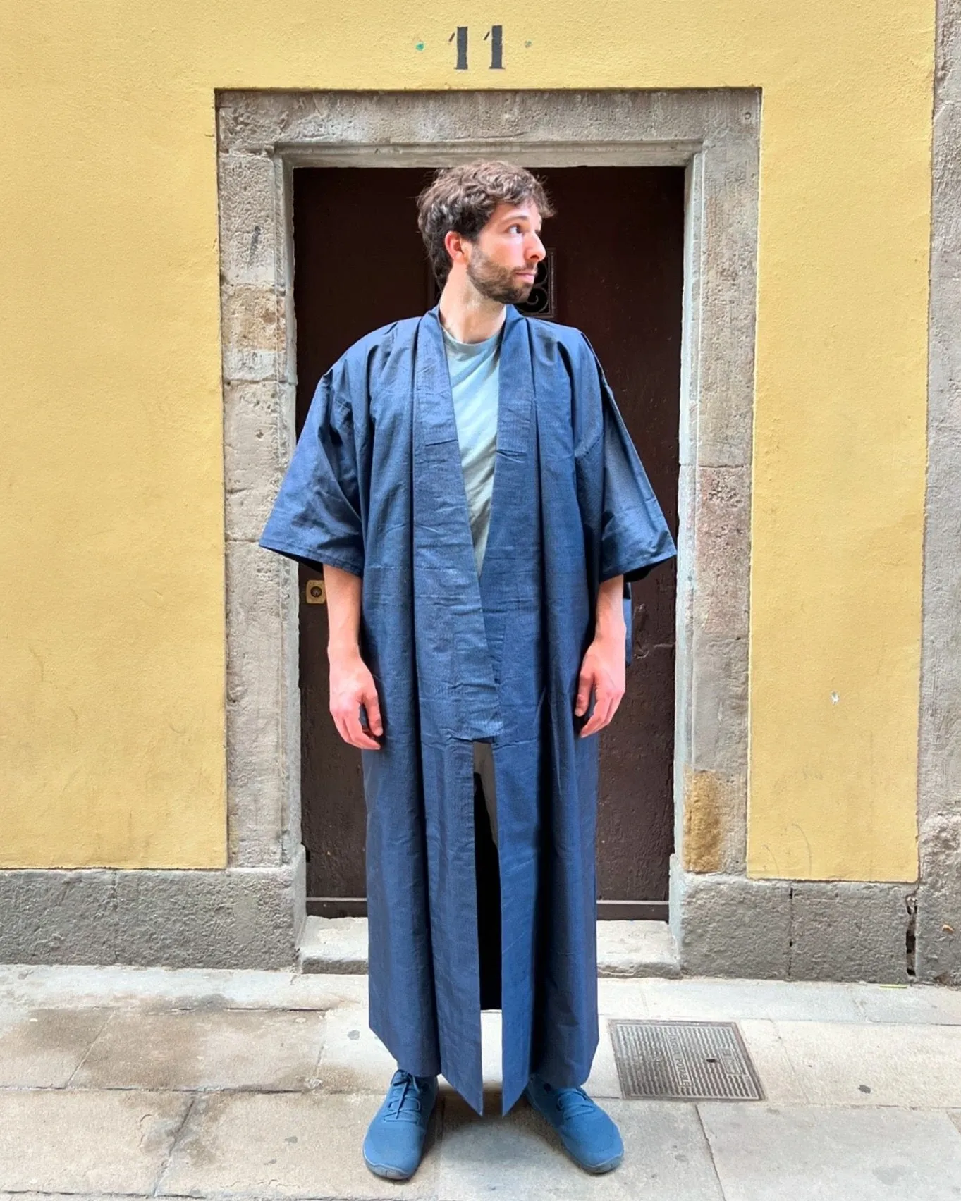 MEN'S / UNISEX KIMONO • KONJYŌ 紺青