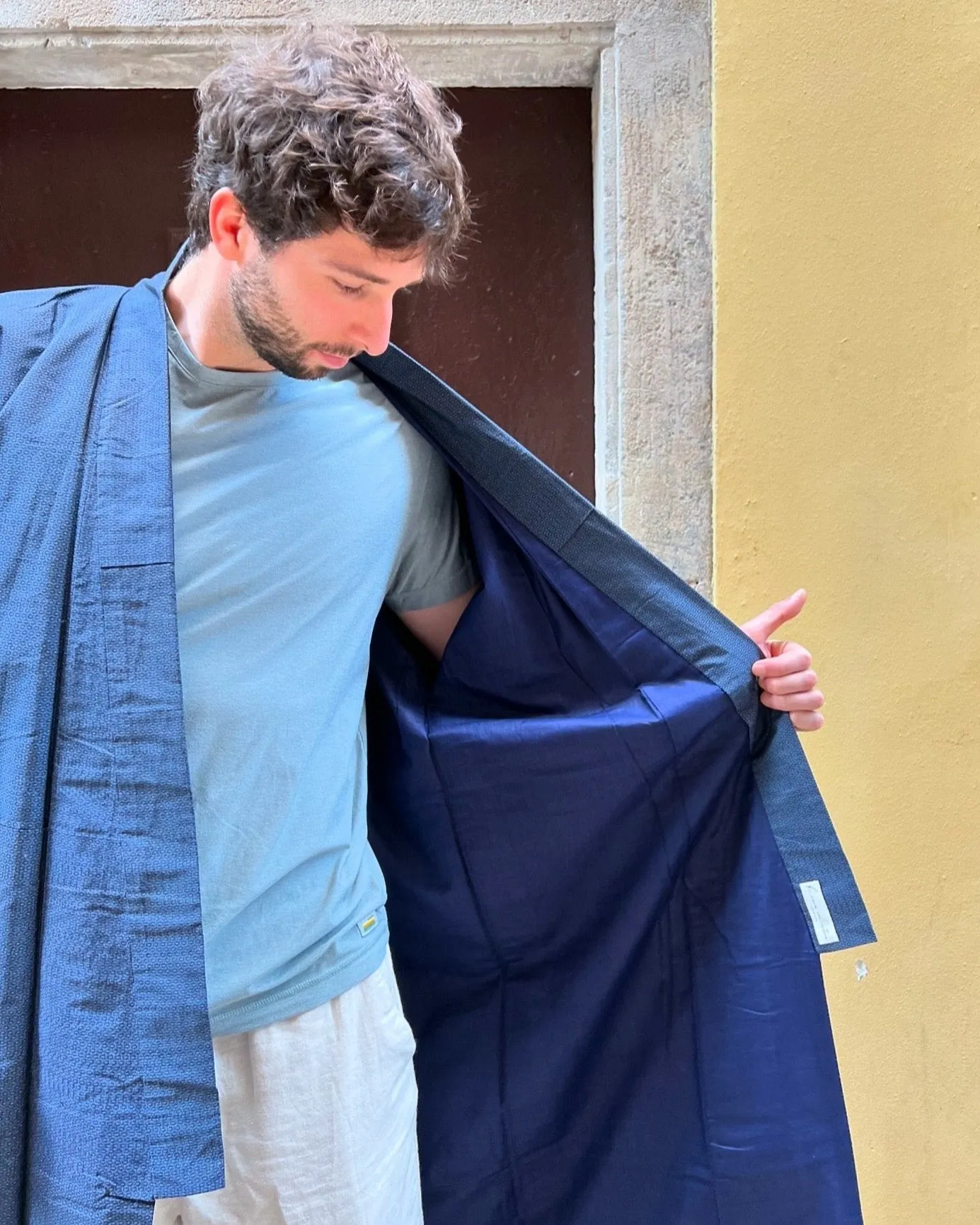 MEN'S / UNISEX KIMONO • KONJYŌ 紺青