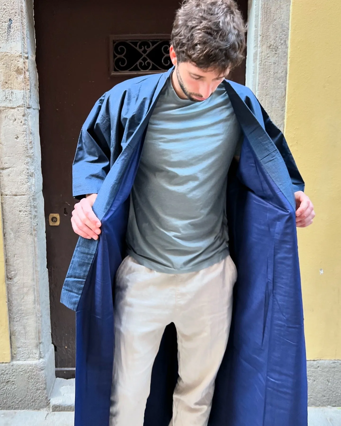 MEN'S / UNISEX KIMONO • KONJYŌ 紺青