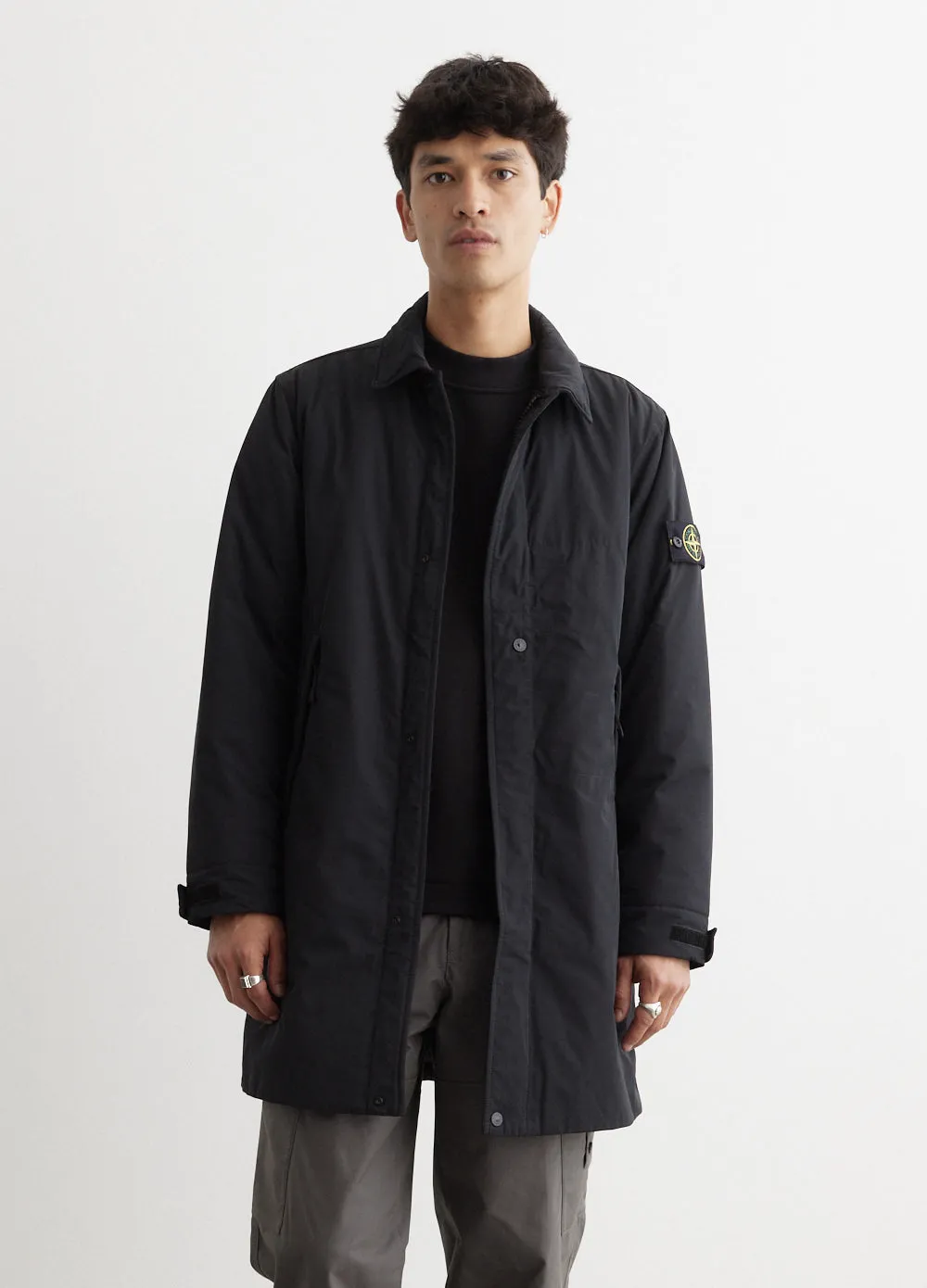 Micro Twill Down Coat