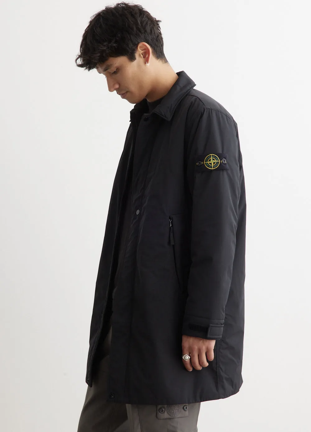 Micro Twill Down Coat