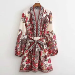 Mini Kimono Dress