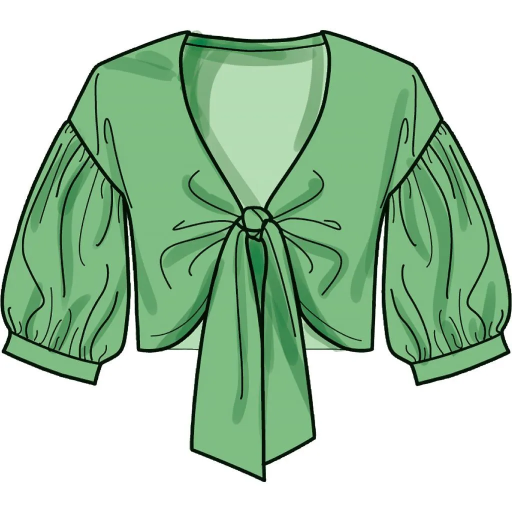 New Look Sewing Pattern N6677 Misses' Cropped Jacket & Trousers