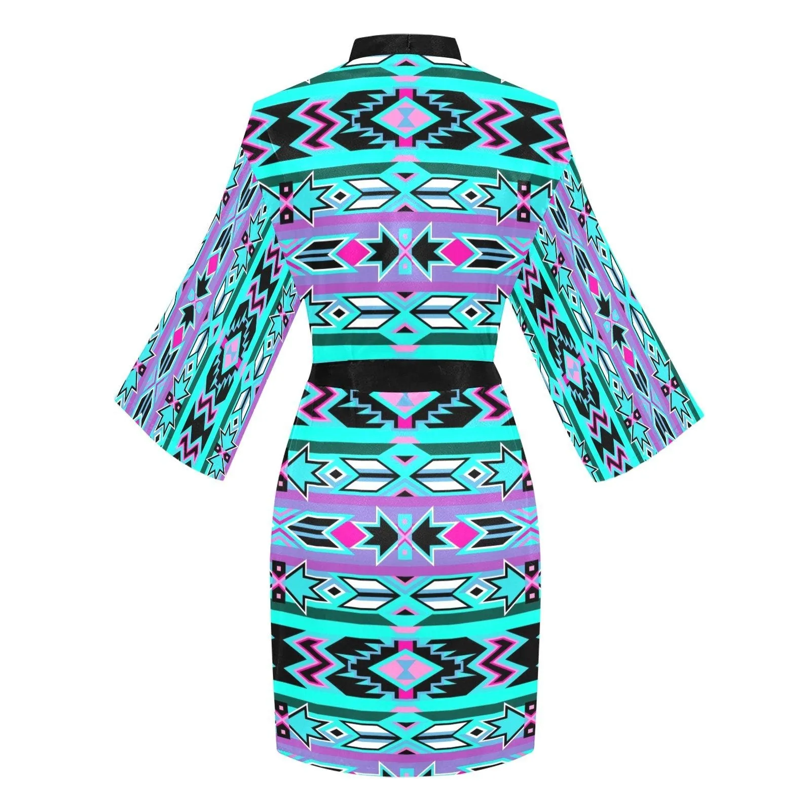 Northeast Journey Long Sleeve Satin Robe