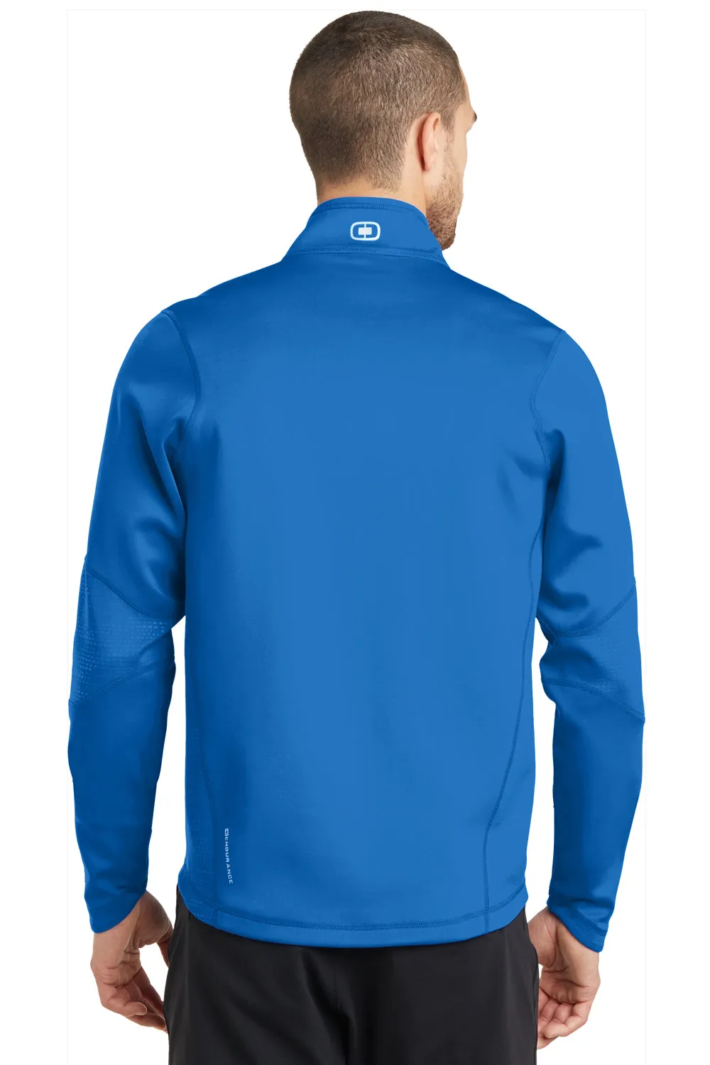 Ogio Mens Endurance Fulcrum 1/4 Zip Jacket - Electric Blue